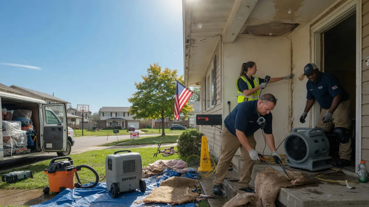 Water Damage Restoration in Woodworth, ND near me